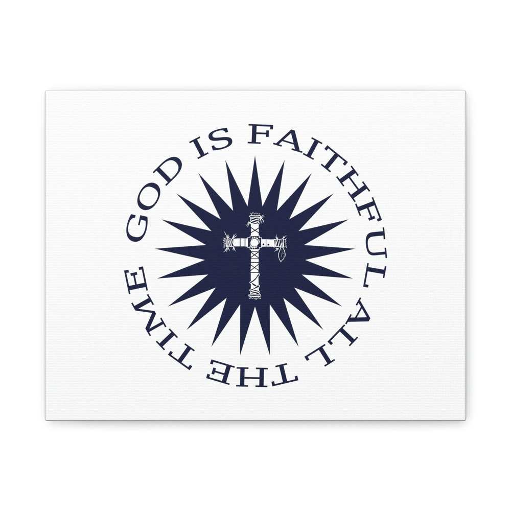 Scripture Walls 1 John 1:9 God Is Faithful All The Time Circled Bible Verse